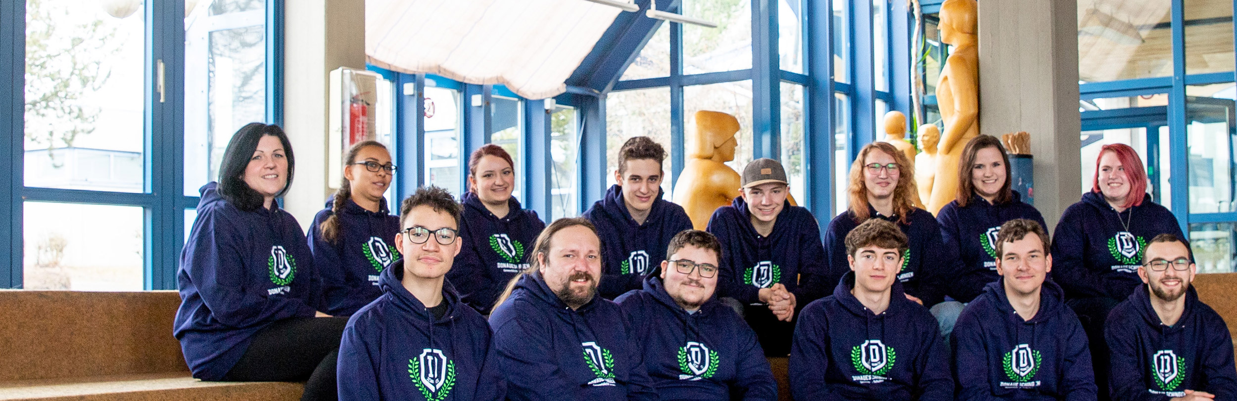Teamfoto der Schülermitverantwortung.