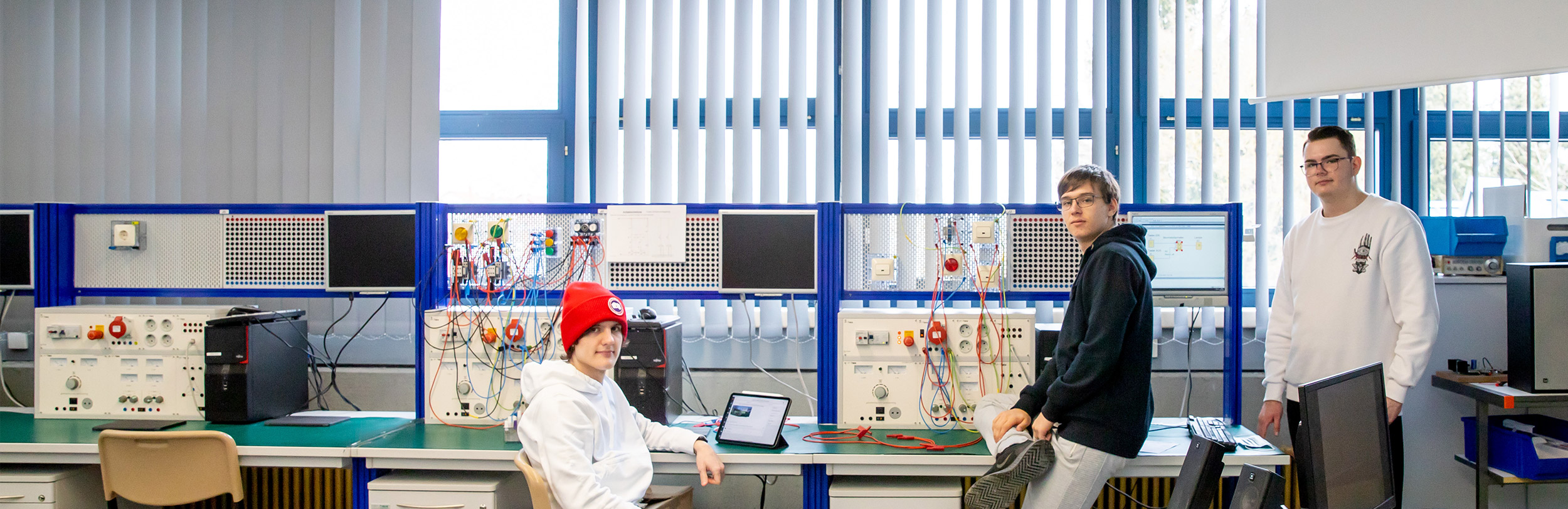 Unterrichtsbild Fachbereich Elektrotechnik.