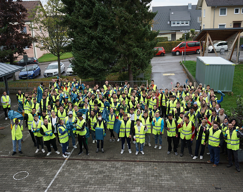World Cleanup Day an den Gewerblichen Schulen Donaueschingen