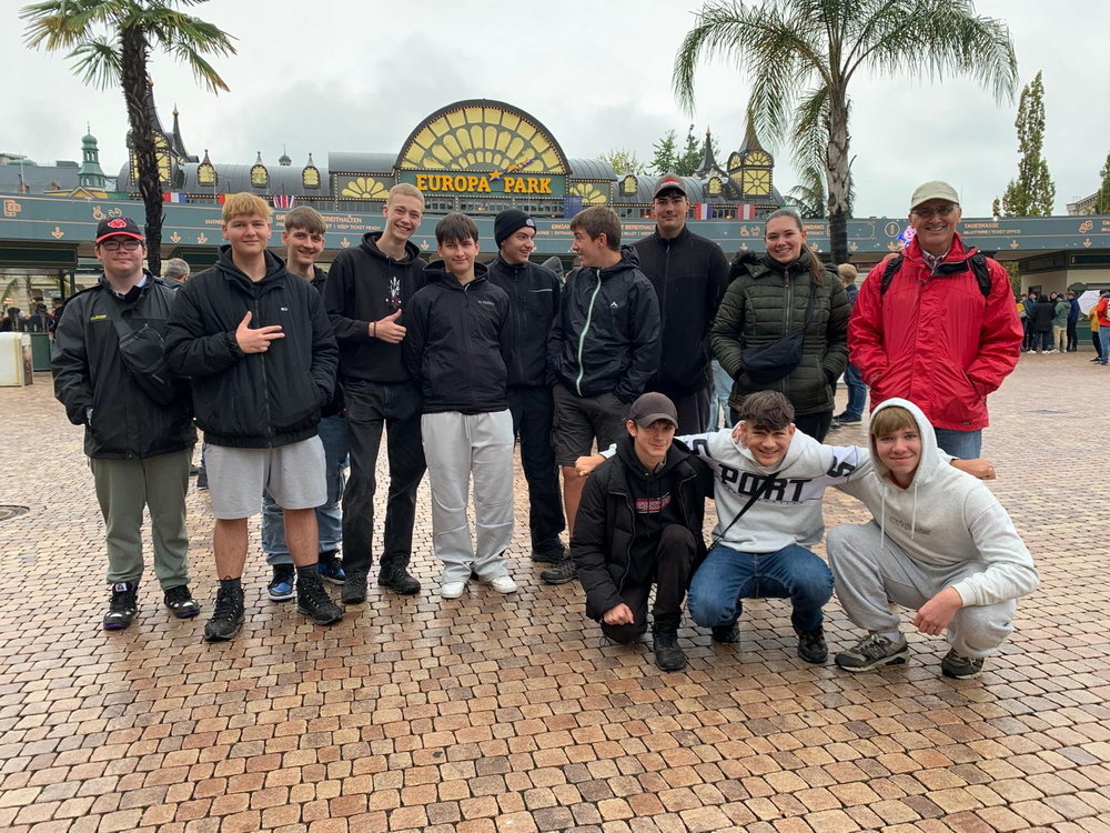 Schüler im Europapark