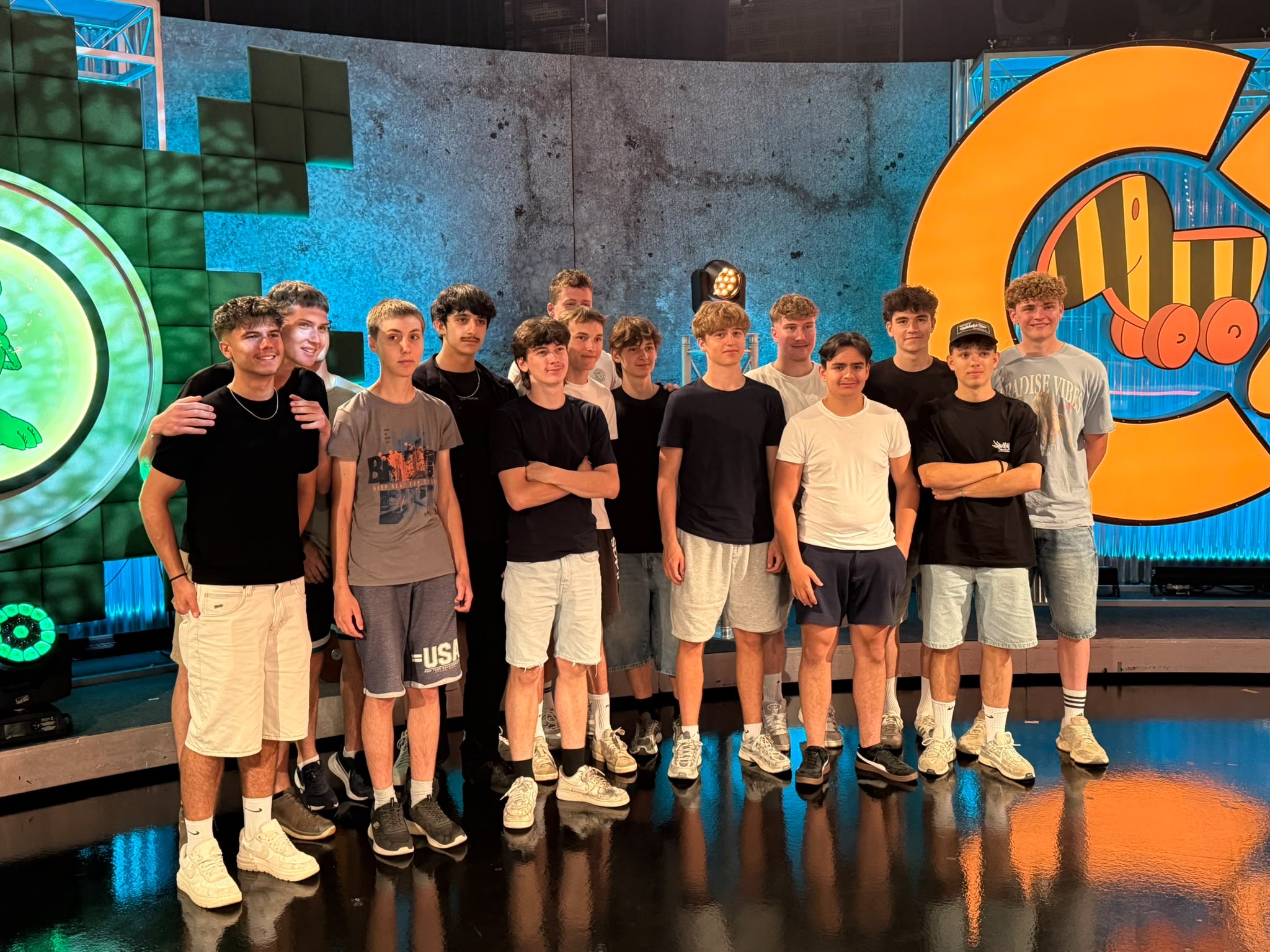 Schüler des TG beim SWR
